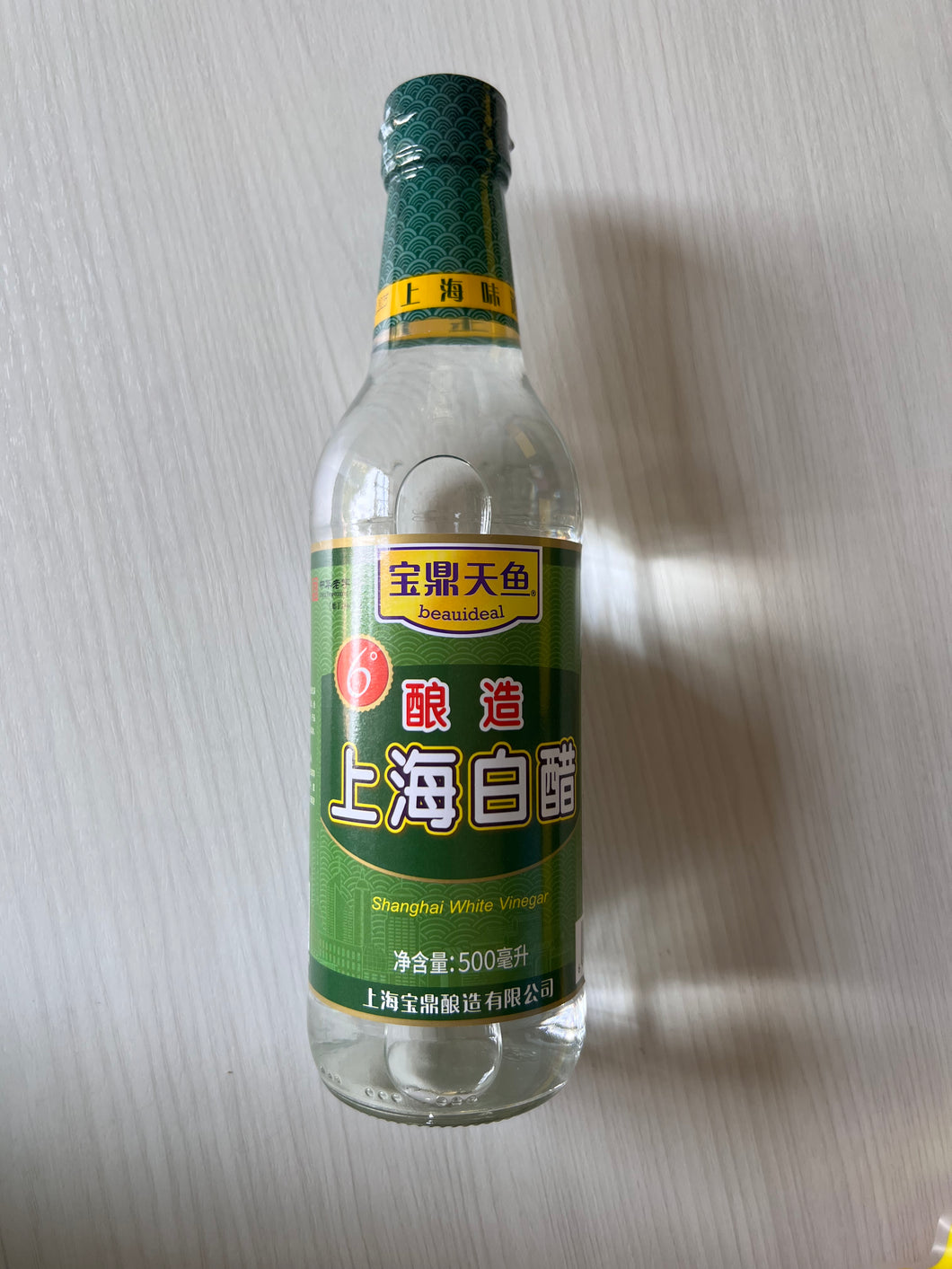 宝鼎上海白醋 $1.99/瓶  500ml