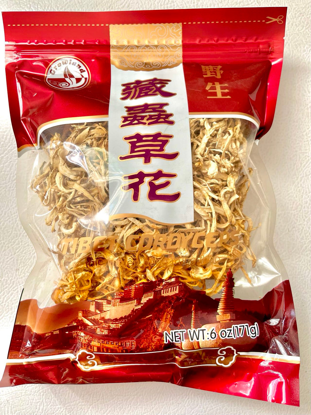 野生藏虫草花$12.00/包/6oz Tibet Cordyceps